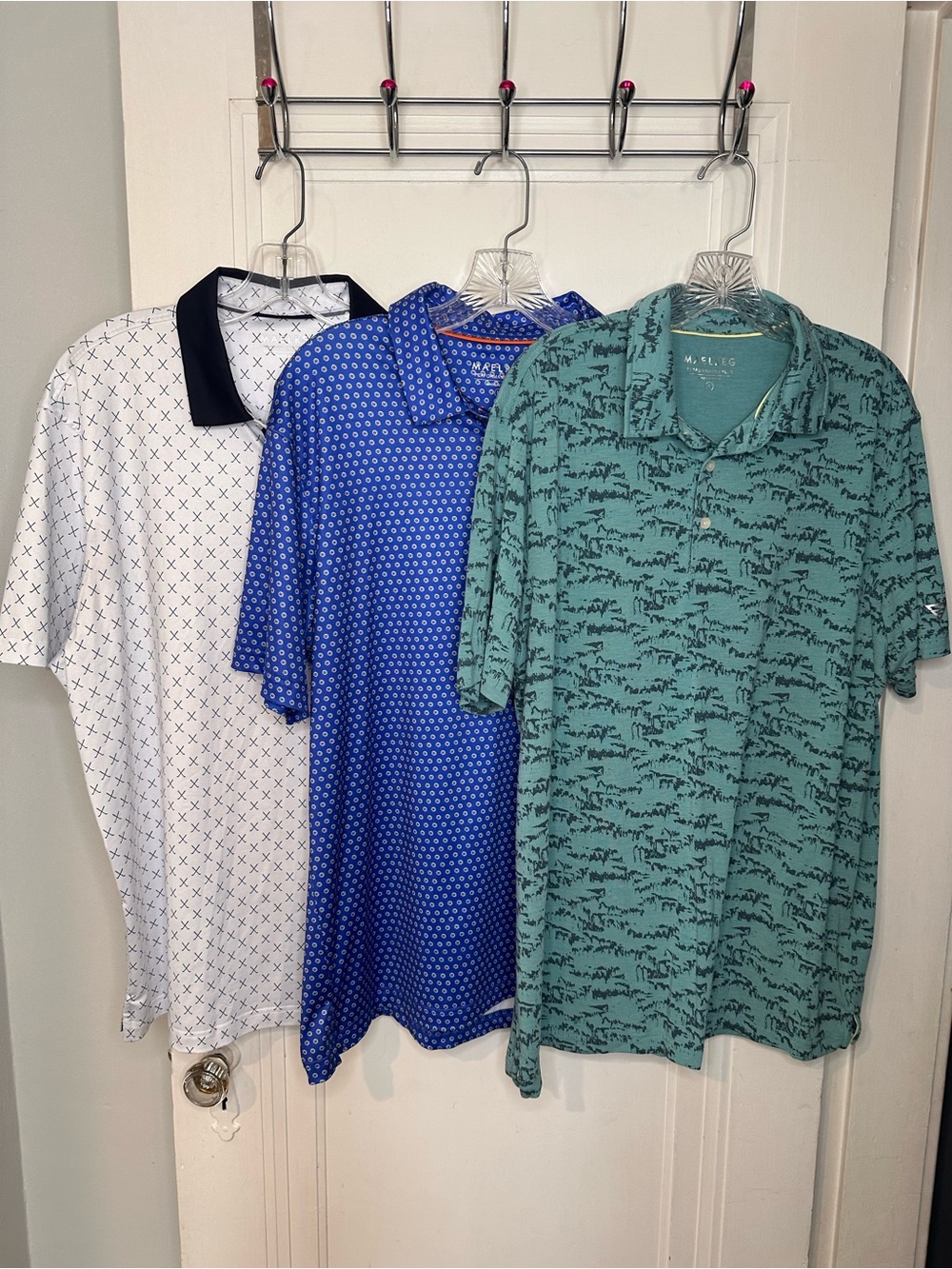 Maelreg Performance Golf Polo Men’s Lot with 4 way Stretch Large

Size L
NWT